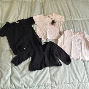 Jottum baby set dress tops cardigan